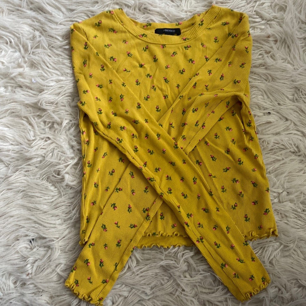 Forever 21 Flower Top